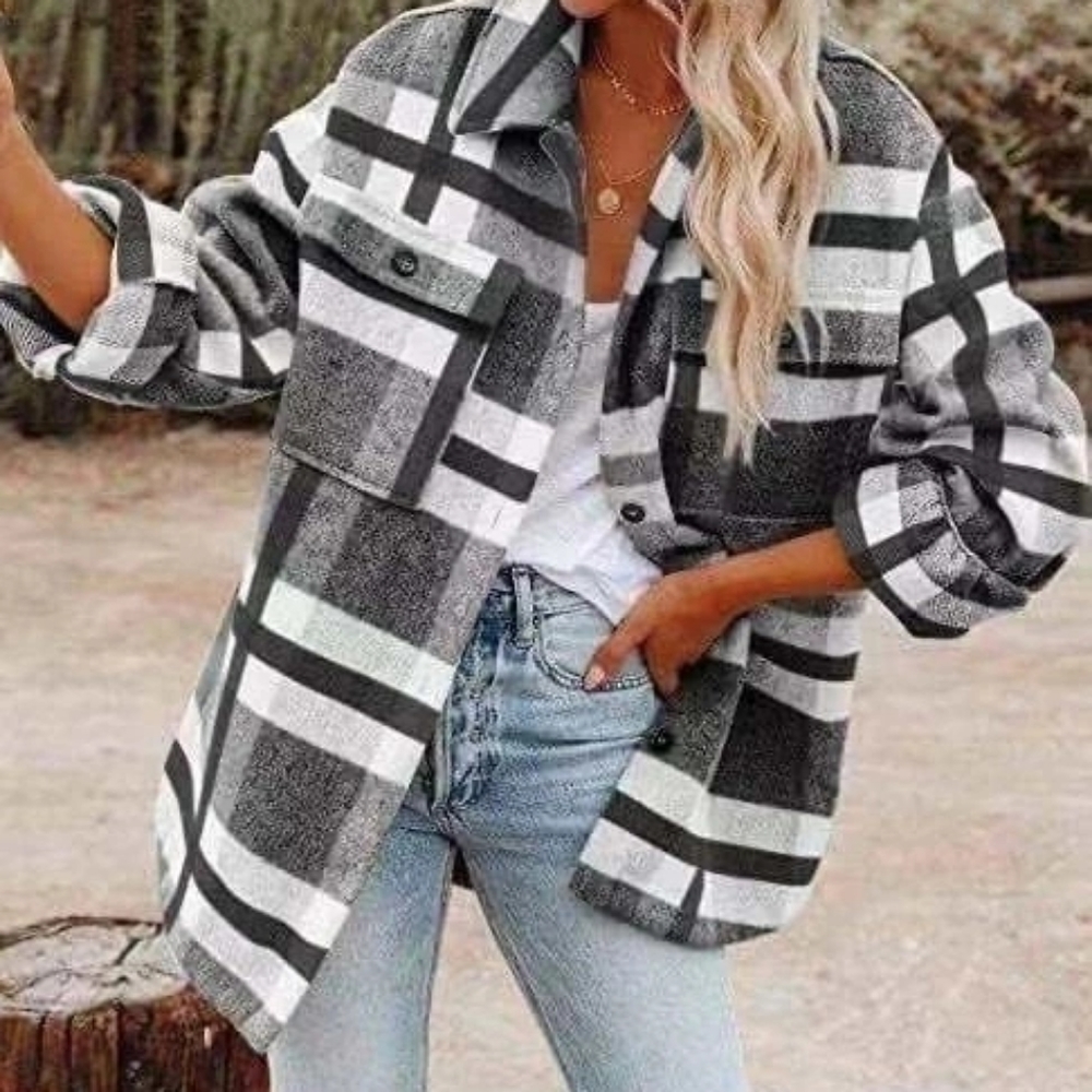 Flannel Plaid Jacket